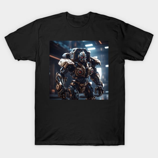 Cyber Ape No.1 T-Shirt by R.W.TDesign